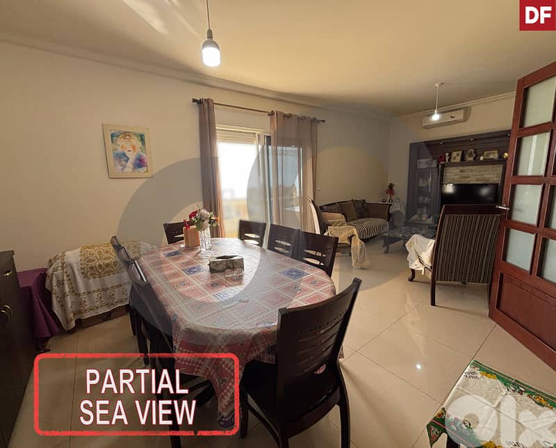 PARTIAL SEA VIEW , QUIET AREA IN DBAYEH/ضبية REF#DF121878 0