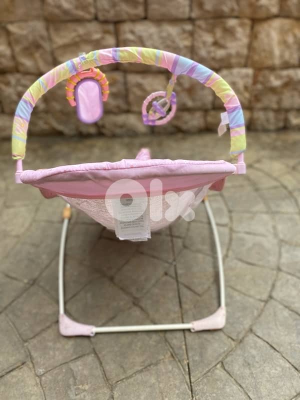 Baby Relax Rocker Bouncer Pink 2