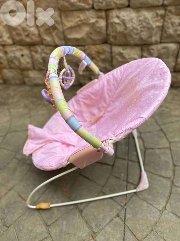 Baby Relax Rocker Bouncer Pink 4