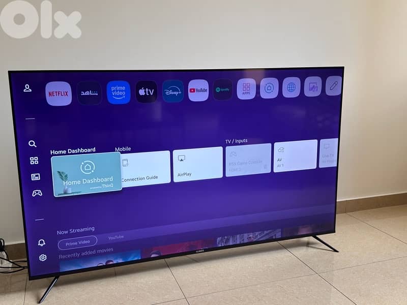 KB elements - LG TV 65’’ 2