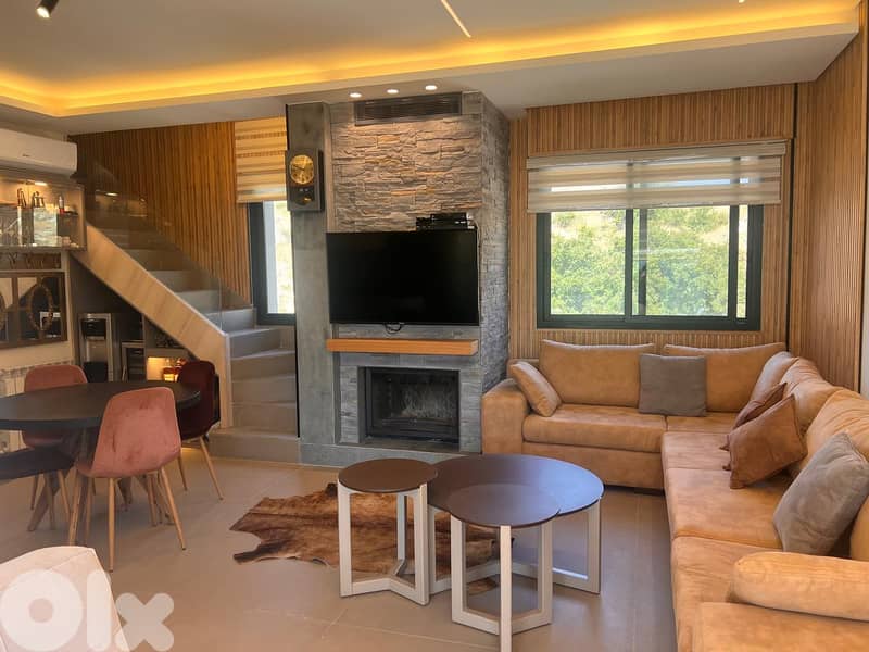 L19385 - Luxurious Chalet With Terrace For Sale in Zaarour 5