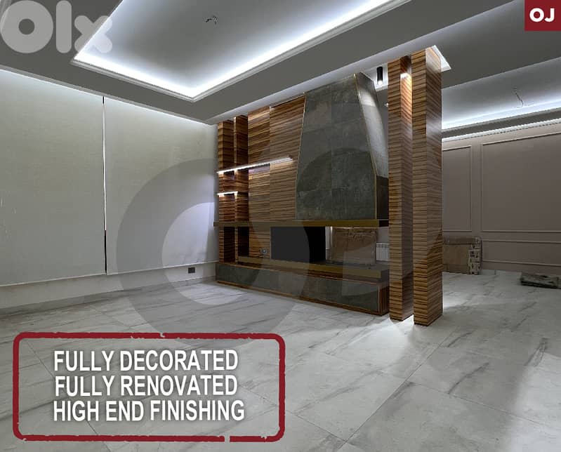 Fully Renovated & Decorated Gem in the Heart of Jdeideh REF#OJ127067 0