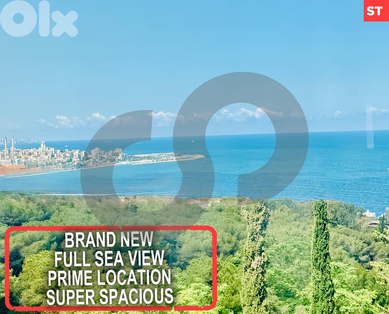 brand new, sea view, luxurious, sahel alma/ساحل علما REF#ST127068 0