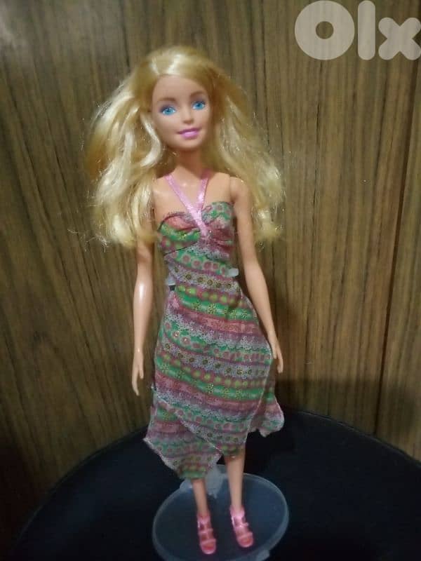 Barbie Mattel Great doll2017 wearing a brand tag lovely dress+Shoes=20 0