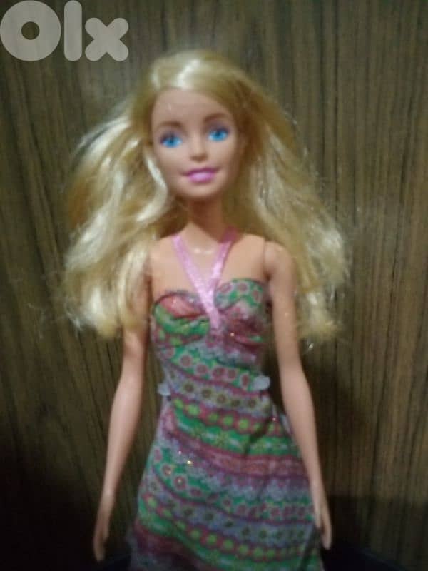 Barbie Mattel Great doll2017 wearing a brand tag lovely dress+Shoes=20 1