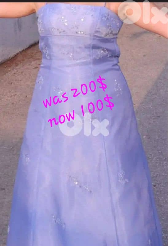 فساتين مستعملة مراة واحدة 2