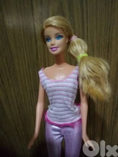 Barbie IRON ON STYLE Mattel2000 own Outfit+Shoes as new doll Flex legs