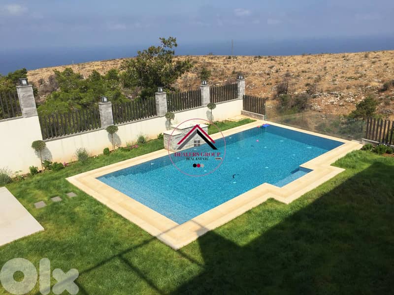 Extraordinary Modern Villa for sale in Damour Mechref + Private Pool 0