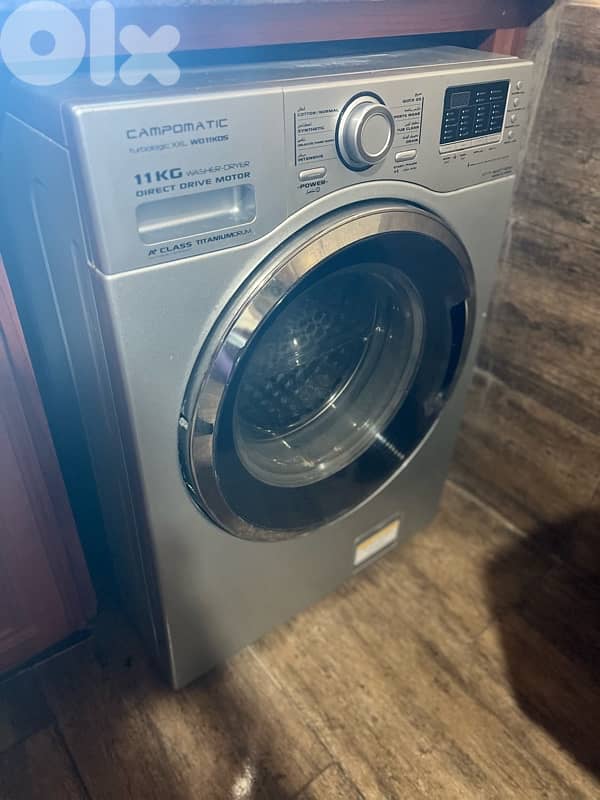 campomatic washer-dryer machine 11 kg 3