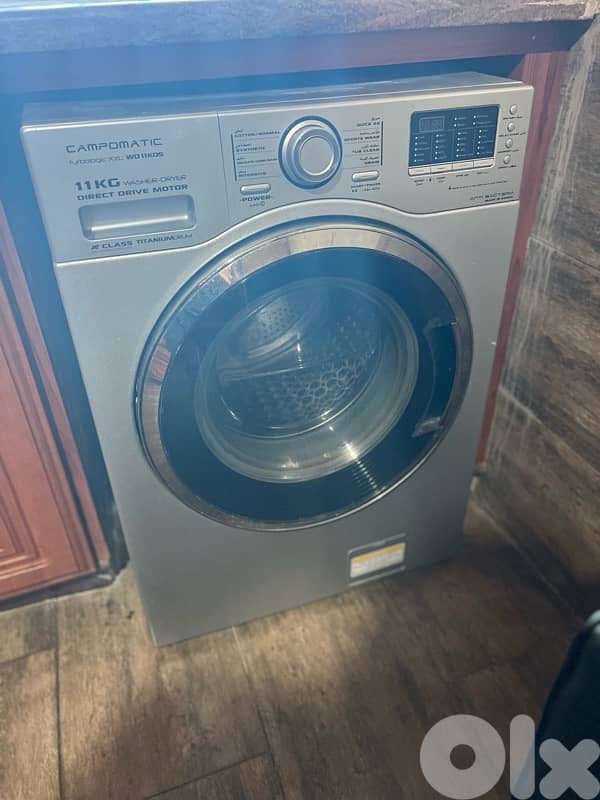 campomatic washer-dryer machine 11 kg 4