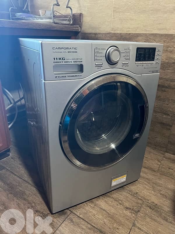 campomatic washer-dryer machine 11 kg 6