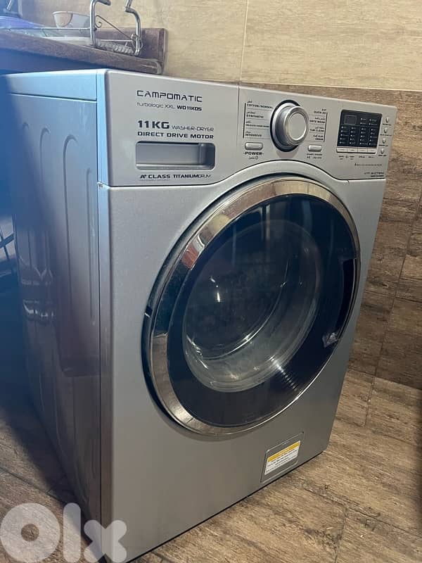 campomatic washer-dryer machine 11 kg 7