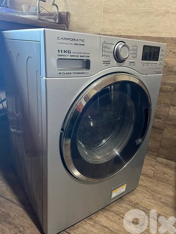 campomatic washer-dryer machine 11 kg 9
