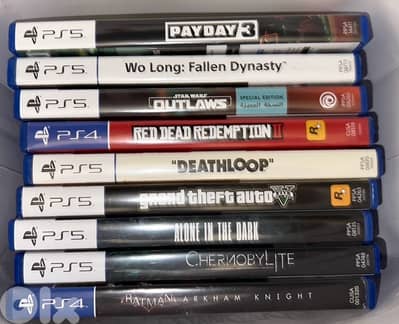 Used Ps5 games