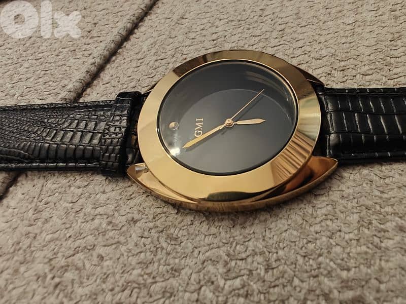 GMI 18k gold plated watch 0