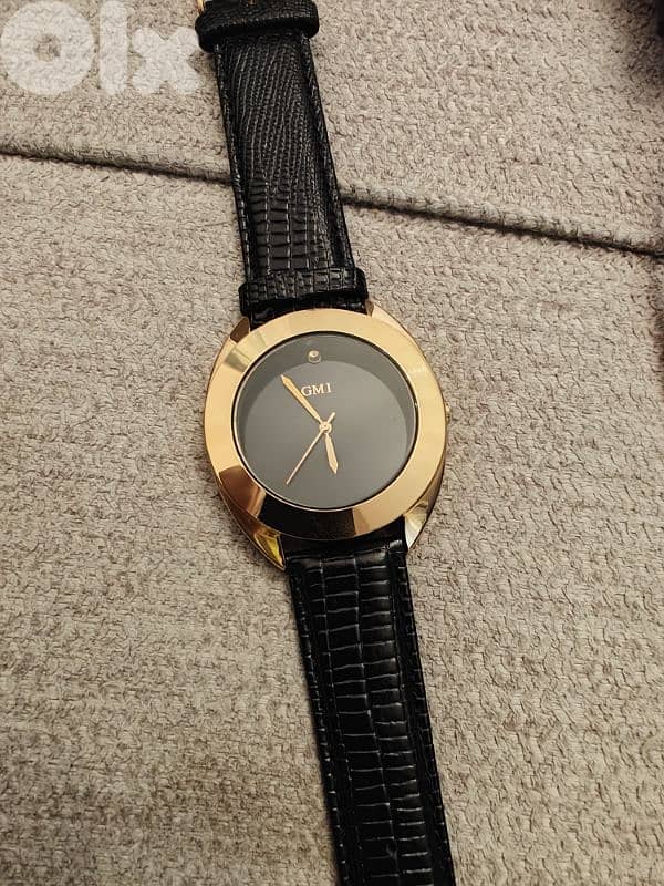 GMI 18k gold plated watch 2