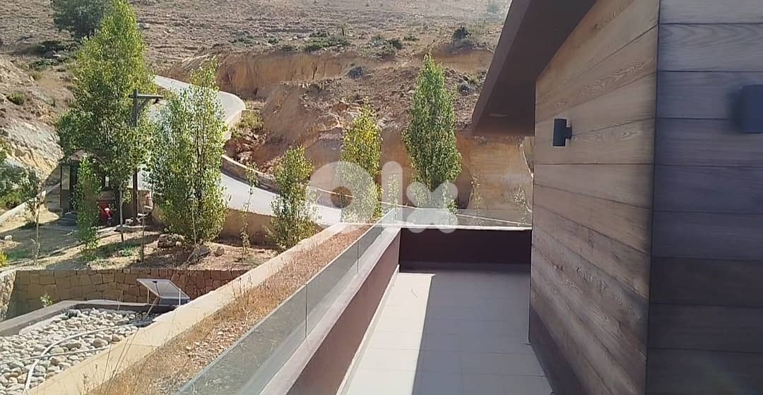 90 m. Chalet+ open view+ terrace in Faqra Red Rock for rent 0