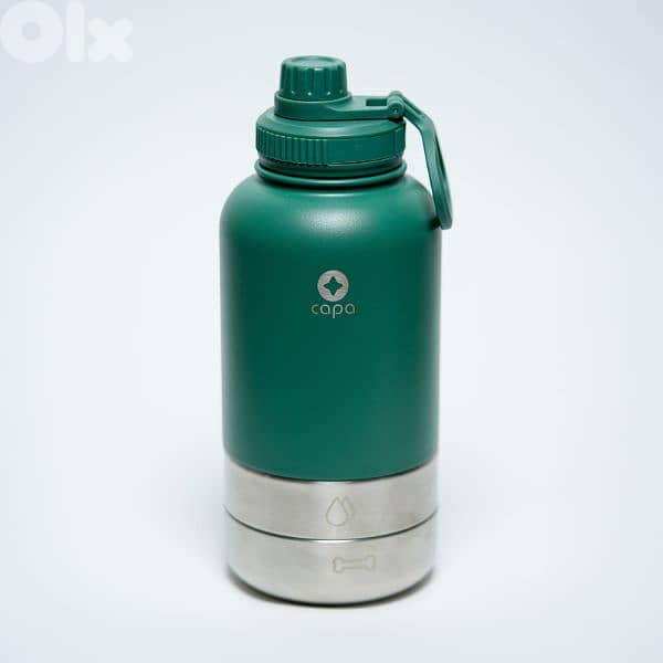 3-in-1 Portable Pet Bottle – Water Bottle + Food & Drink Bowls 3
