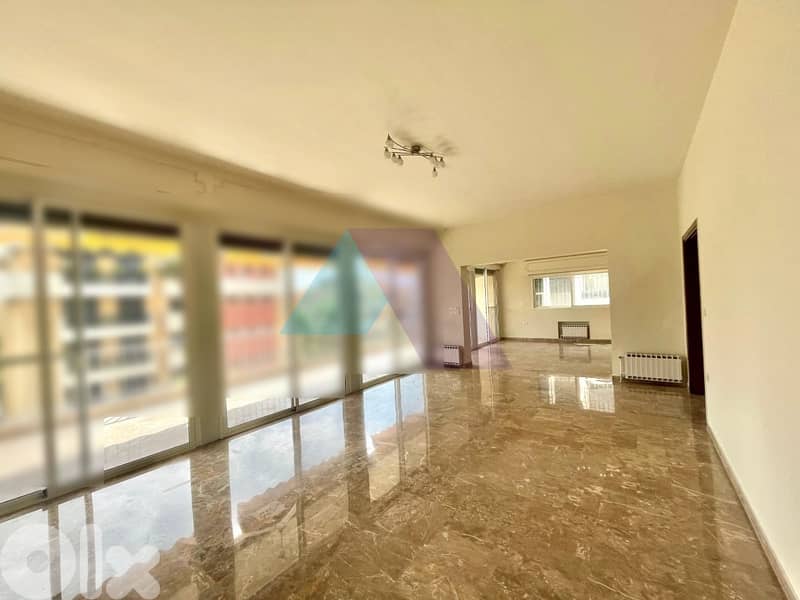 3 bedroom apartment+partial sea view 4rent in Rabieh - شقة في الرابية 0