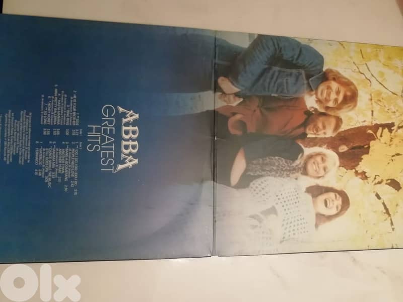 ABBA greatest hits vinyl album 1