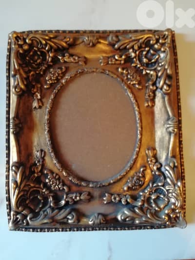 Retro style frame size 34*40 oval photo size 21*17cm