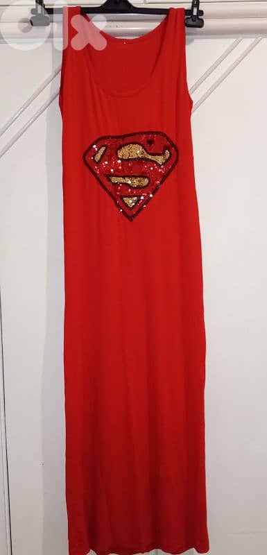 new casual red dress