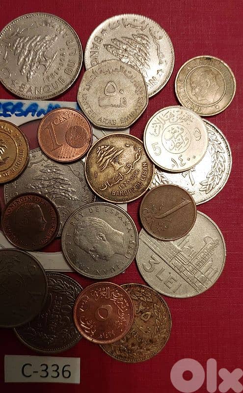 Scrap 25 coins Lot# 336 خردة 1