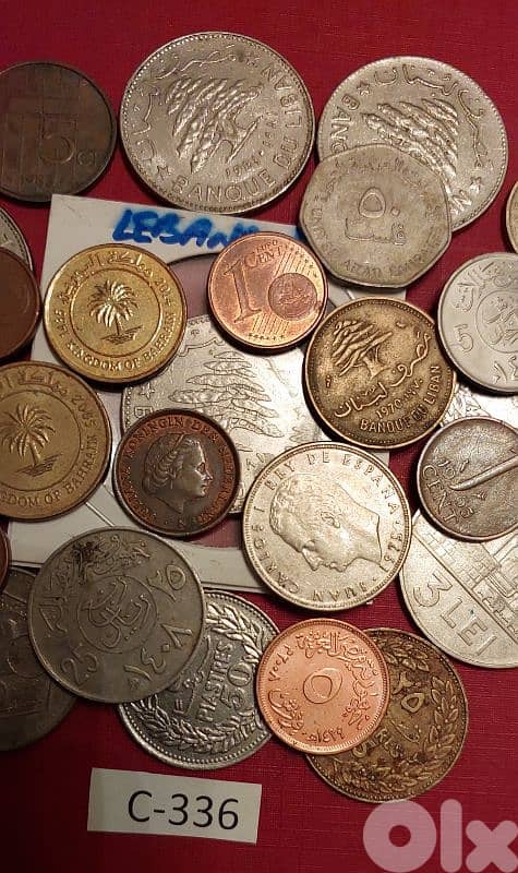 Scrap 25 coins Lot# 336 خردة 2