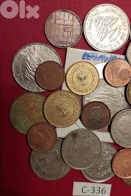 Scrap 25 coins Lot# 336 خردة 4