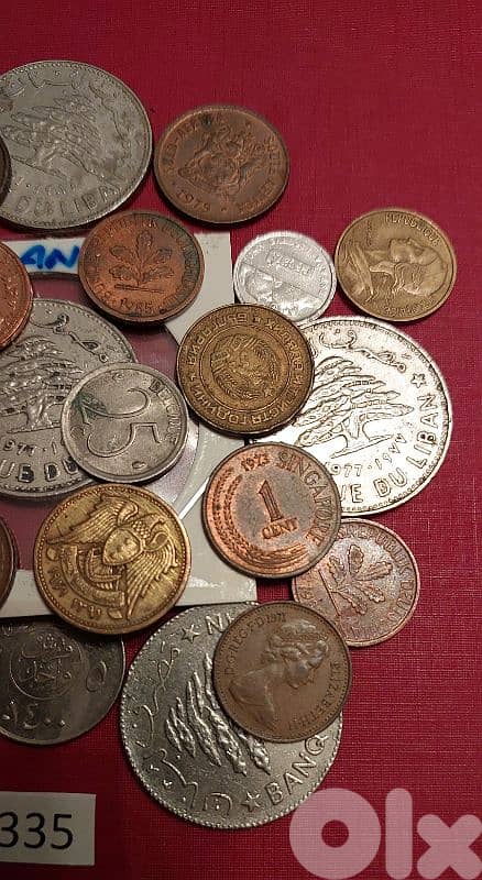 Scrap 25 coins Lot# 335 خردة 1