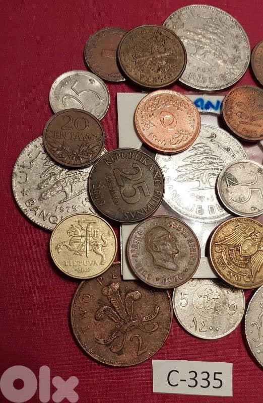 Scrap 25 coins Lot# 335 خردة 3