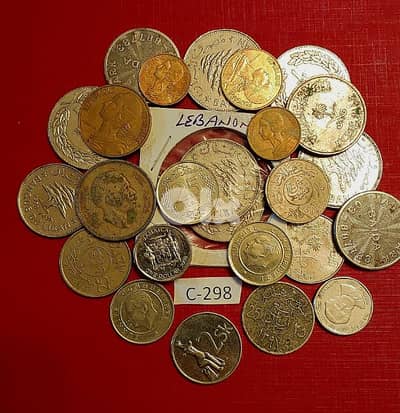 Scrap 25 coins Lot# C-298 خردة