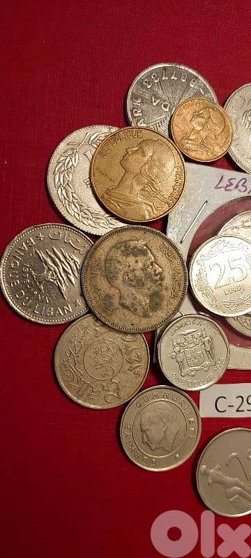 Scrap 25 coins Lot# C-298 خردة 4