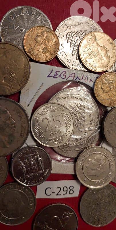 Scrap 25 coins Lot# C-298 خردة 5
