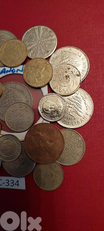Scrap 25 coins Lot# C-334 خردة 1