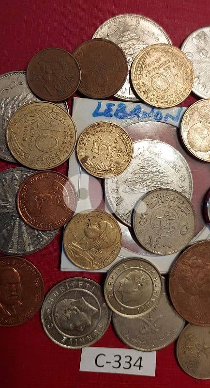 Scrap 25 coins Lot# C-334 خردة 3