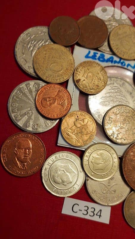 Scrap 25 coins Lot# C-334 خردة 4