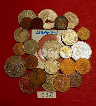 Scrap 25 coins Lot# C-333 خردة