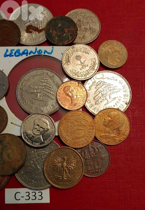 Scrap 25 coins Lot# C-333 خردة 1