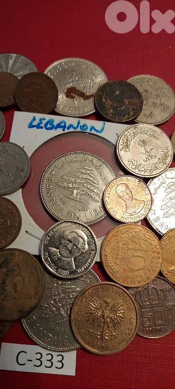 Scrap 25 coins Lot# C-333 خردة 5