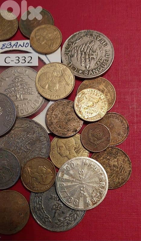 Scrap 25 coins Lot# C-332 خردة 1