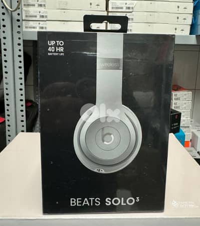 Beats solo 3 silver