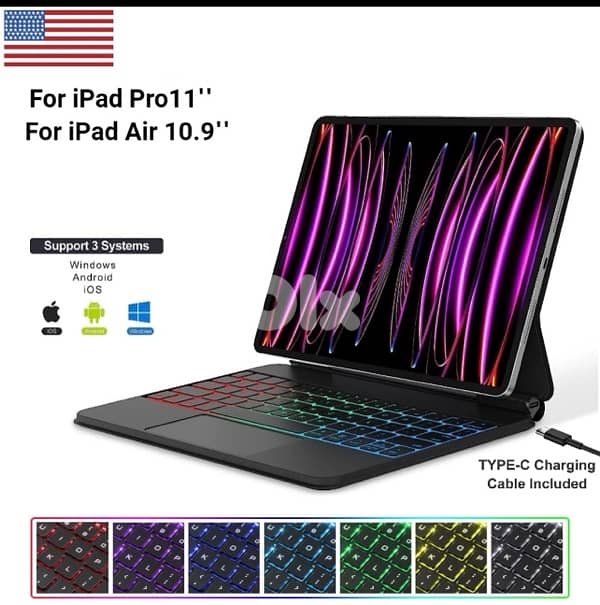 Magic Keyboard with Touchpad for iPad Pro, iPad Air 10.9'' 0