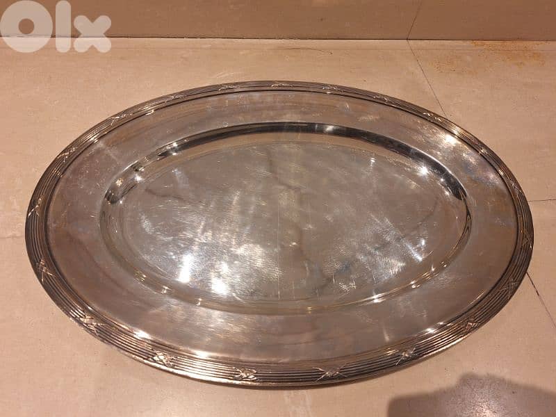 tray of christofle France ribbon croiser 2