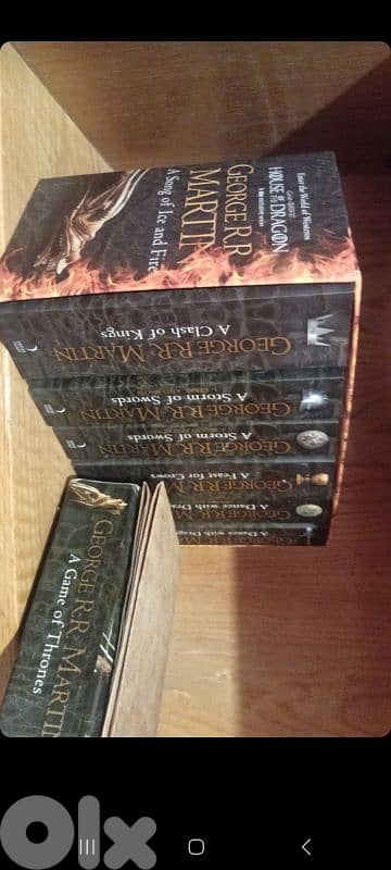 Books Novels Game of Thrones 0