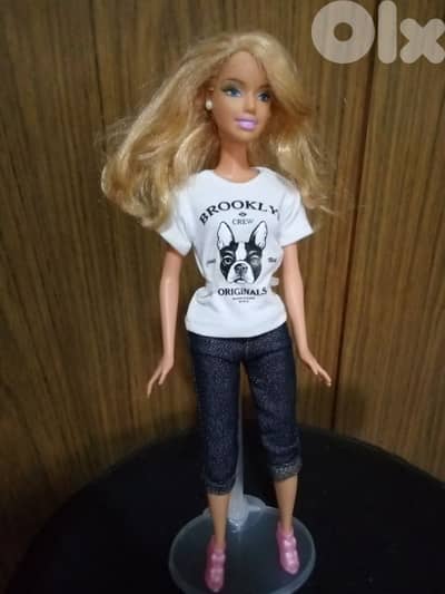 Barbie Mattel 2000ish great doll Bend legs +brand tag Outfit+Shoes=25$