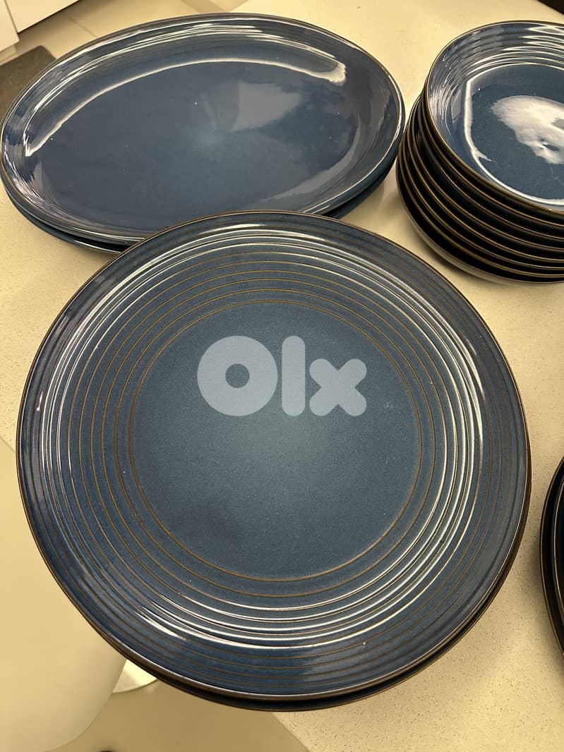 Ceramic Plates Set - صحون سيريماك 4