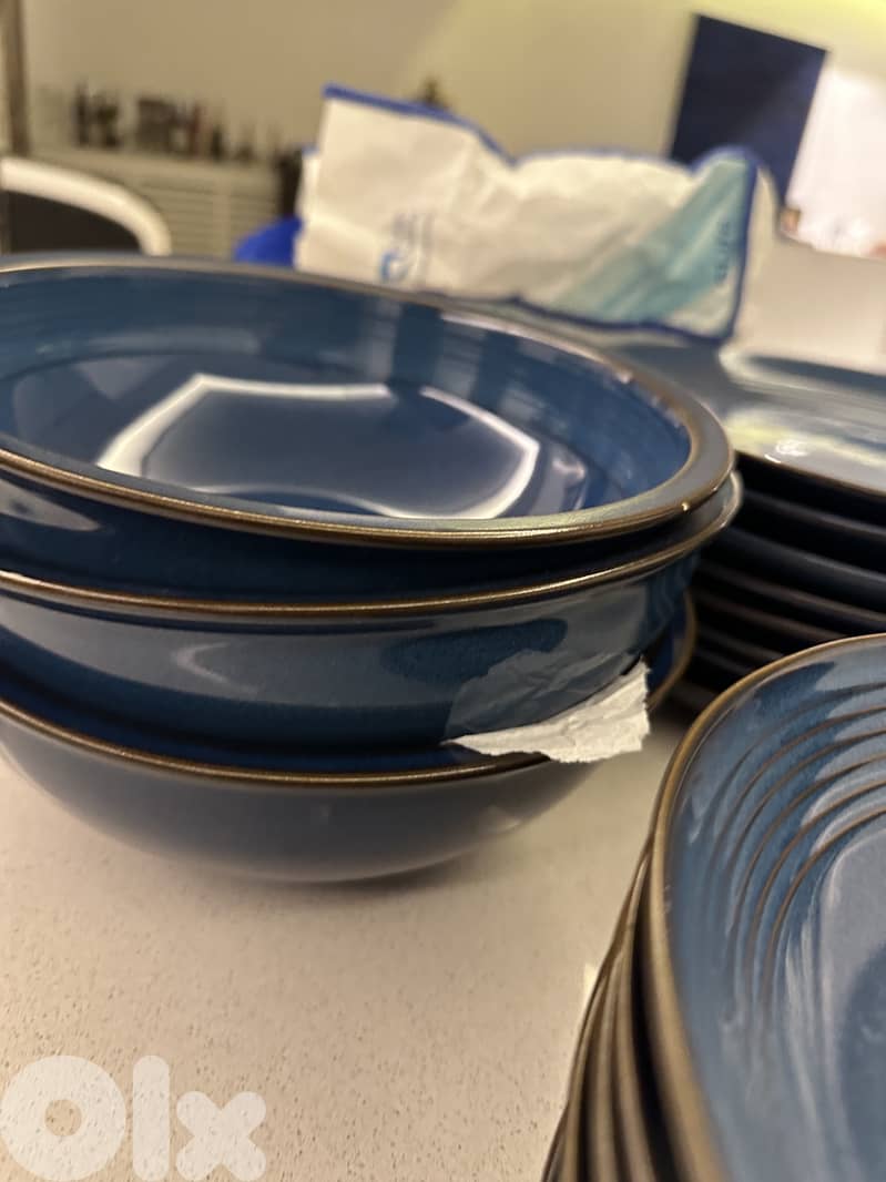 Ceramic Plates Set - صحون سيريماك 10