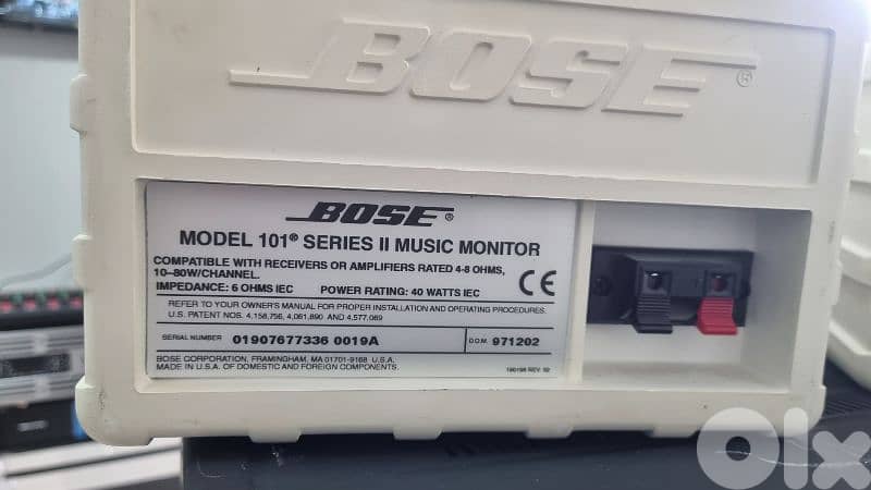 bose 2 speaker and bass 4