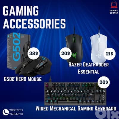 Accessoires mouse keyborad